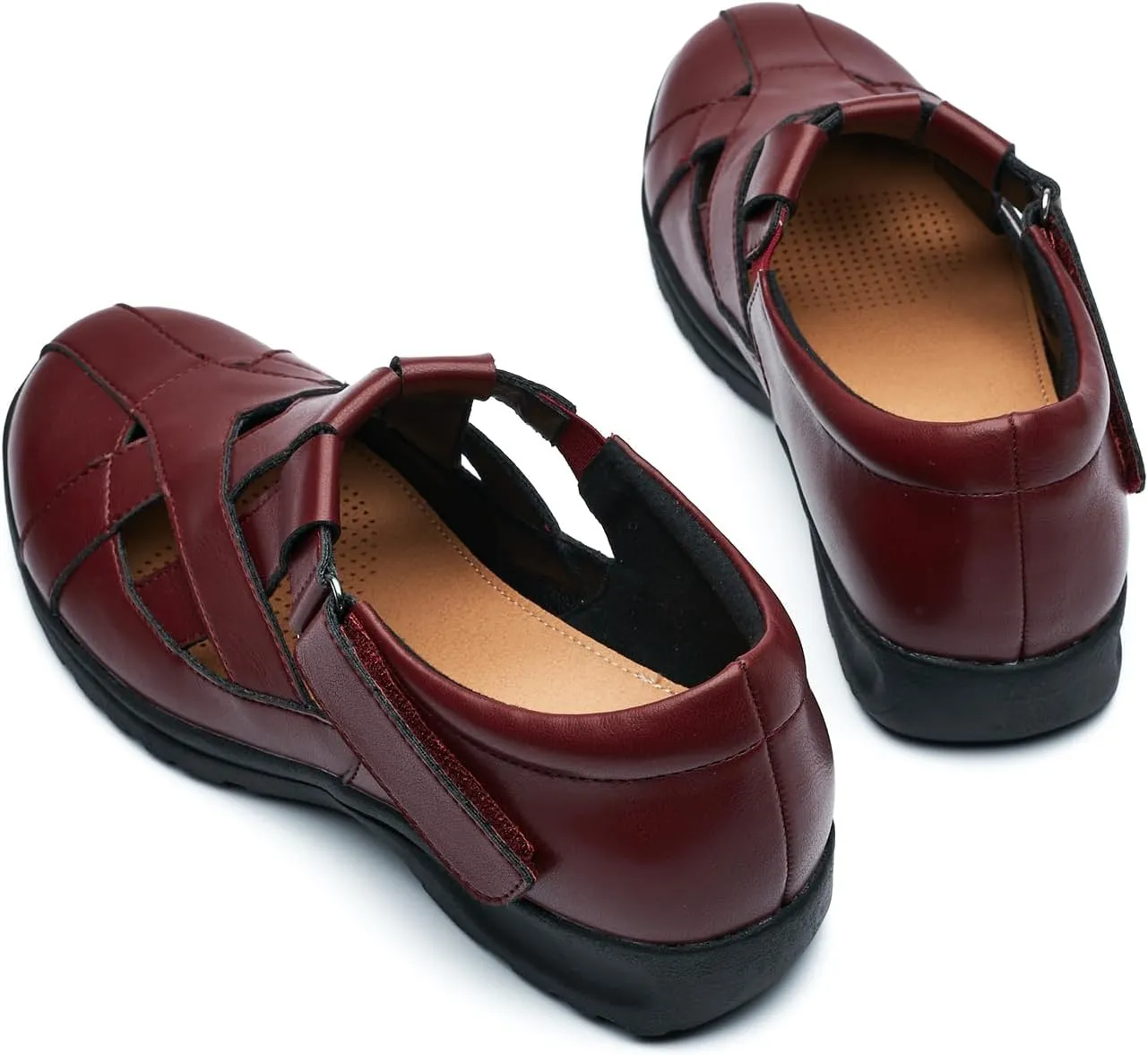 VERDASCO Womens Wide Shoes Casual Loafers Comfort Flats Sandals Classic Dressy Shoes