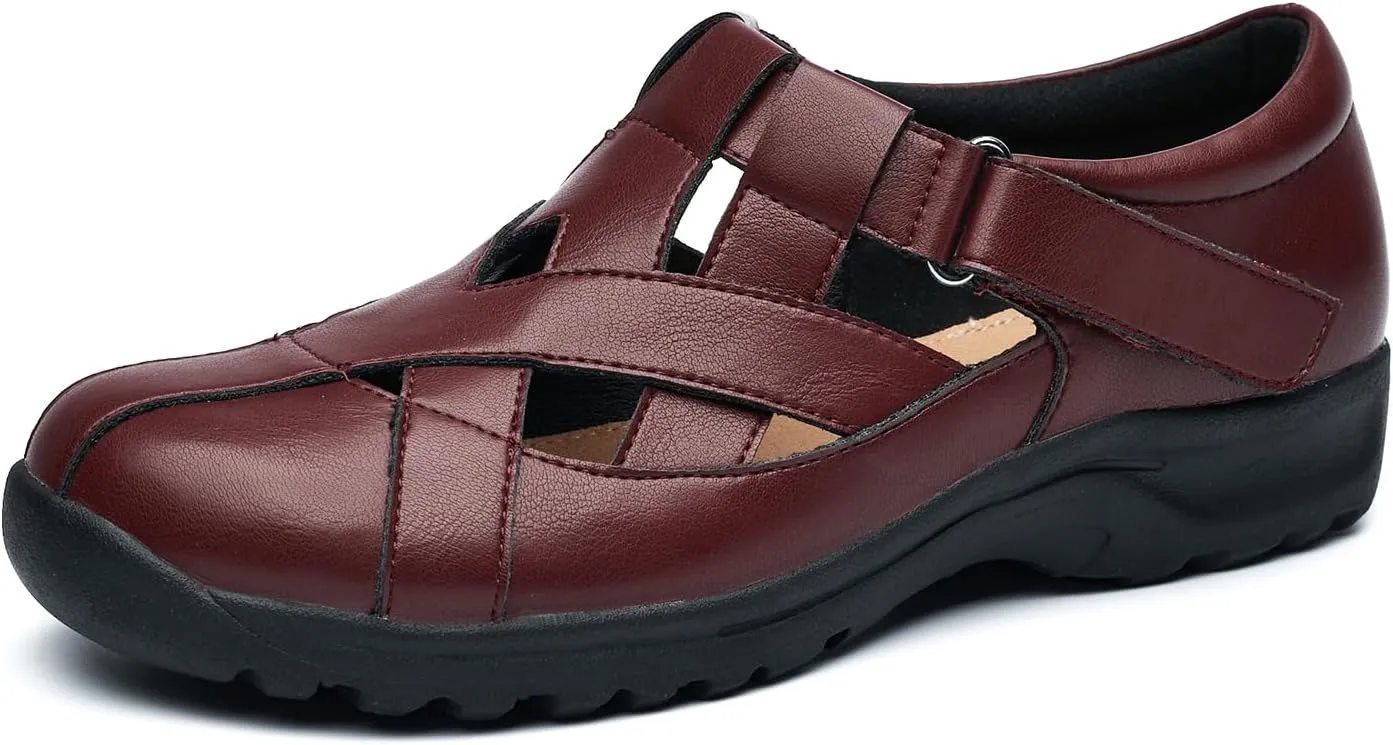 VERDASCO Womens Wide Shoes Casual Loafers Comfort Flats Sandals Classic Dressy Shoes