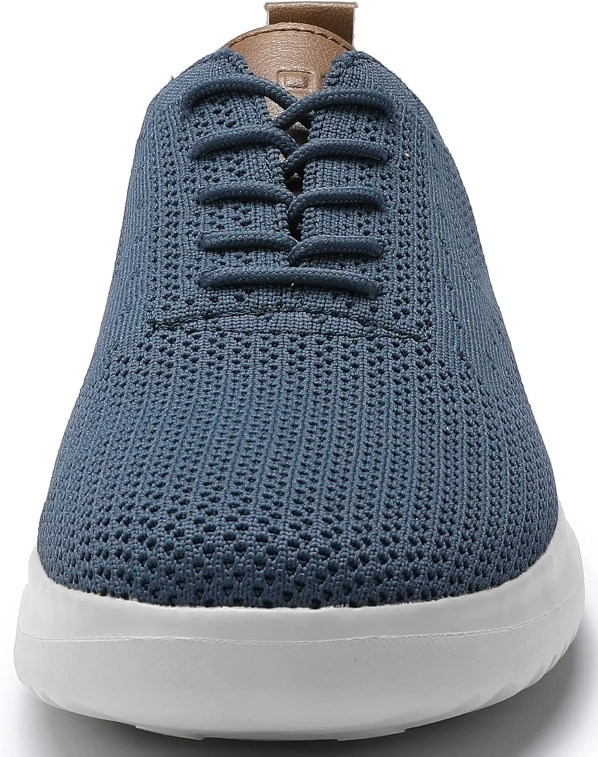 VILOCY Men's Casual Dress Oxfords Shoes Knit Lightweight Breathable Fashion Sneaker