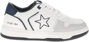Vintage Havana Womens Fresh Lace Up Sneakers Shoes Casual - Blue, White