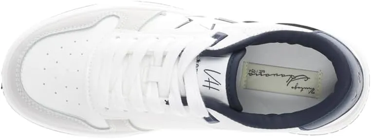 Vintage Havana Womens Fresh Lace Up Sneakers Shoes Casual - Blue, White