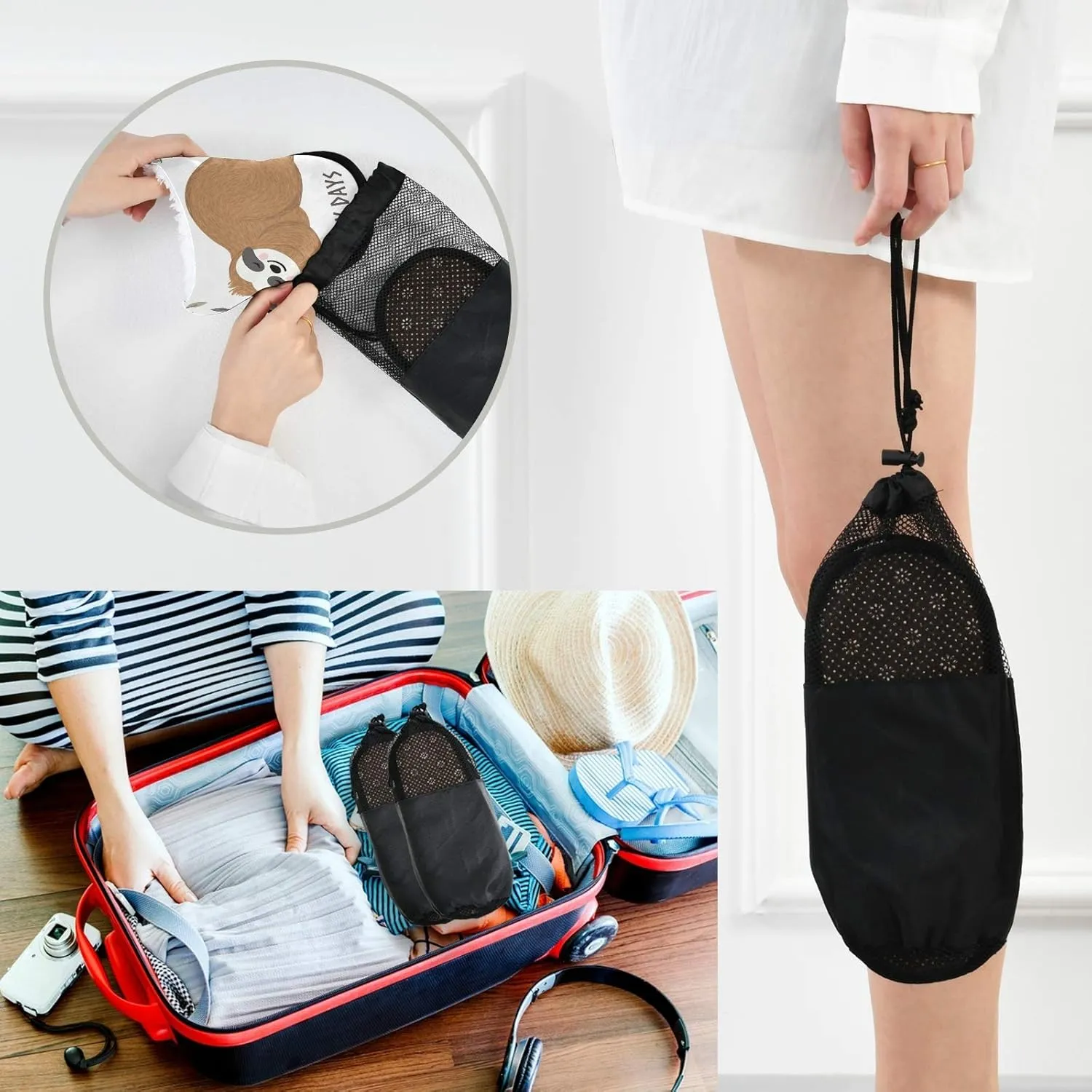 visesunny Women's Cozy Fuzzy Plush Fleece Slippers Soft Memory Foam Ladies House Shoes Warm Bedroom Flat Shoes Unisex Indoor Outdoor