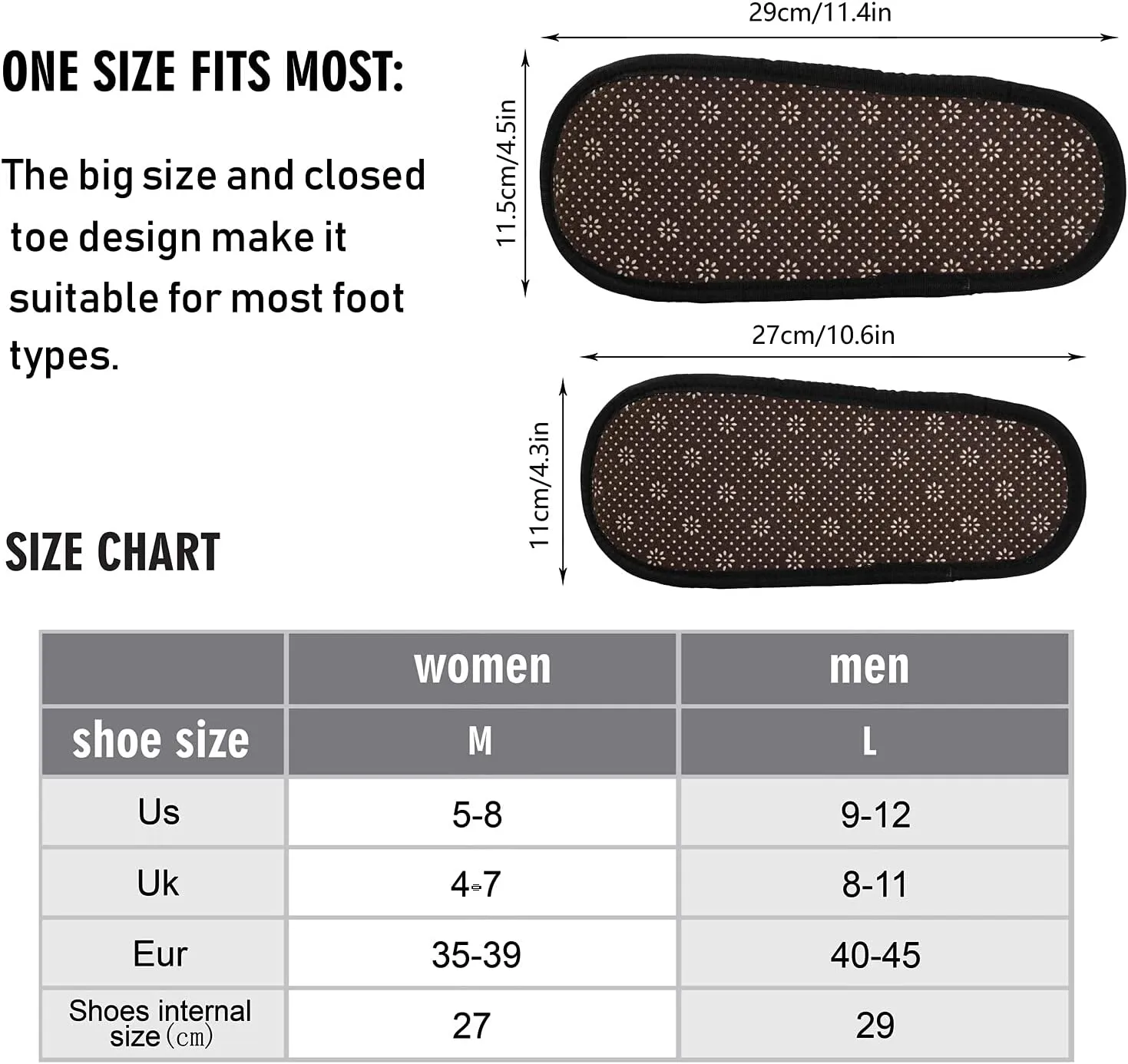 visesunny Women's Cozy Fuzzy Plush Fleece Slippers Soft Memory Foam Ladies House Shoes Warm Bedroom Flat Shoes Unisex Indoor Outdoor