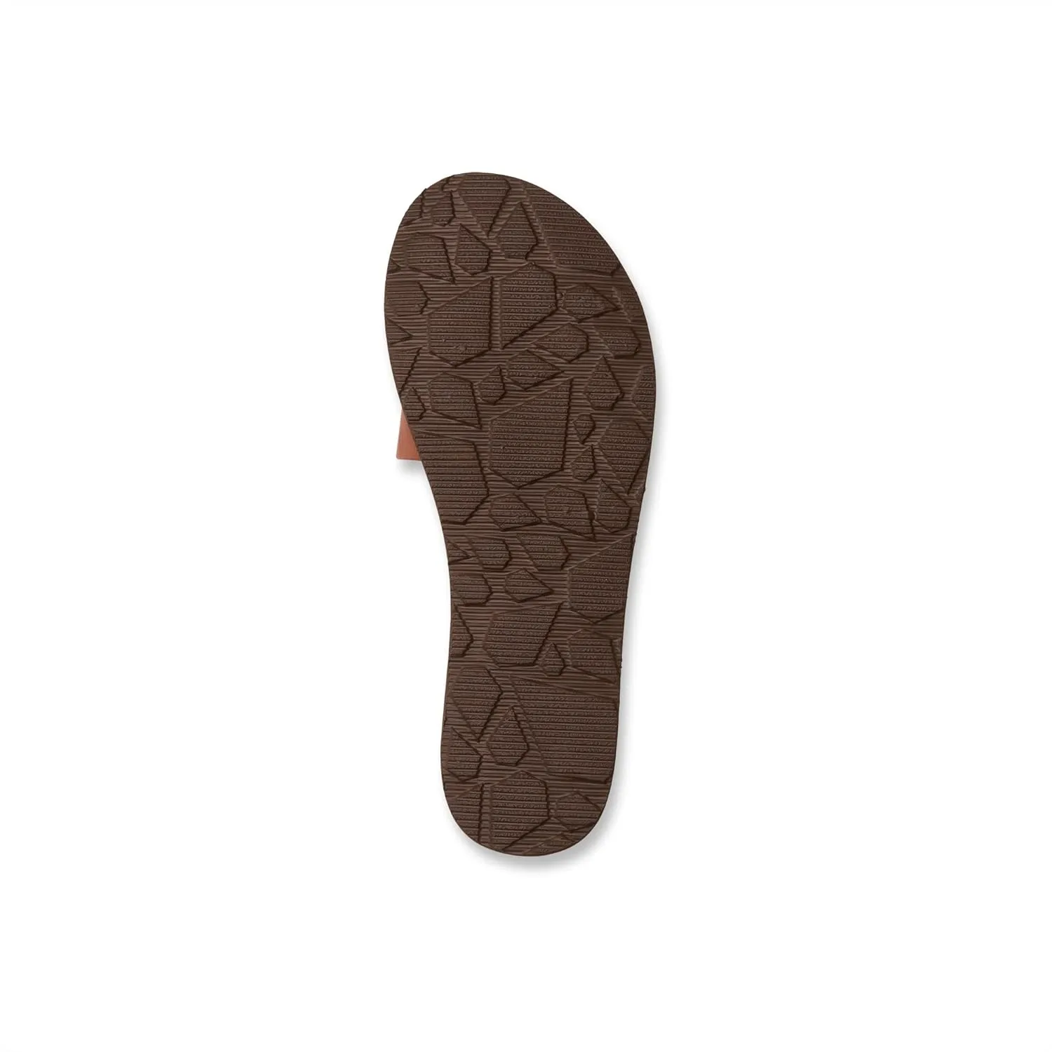 Volcom Women's Simple Synthetic Leather Strap Slide Sandal