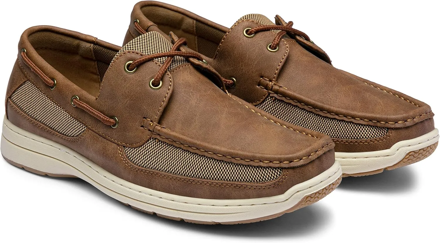 Vostey Men's Boat Shoes Slip On Stylish Casual Loafers Deck Shoes for Men