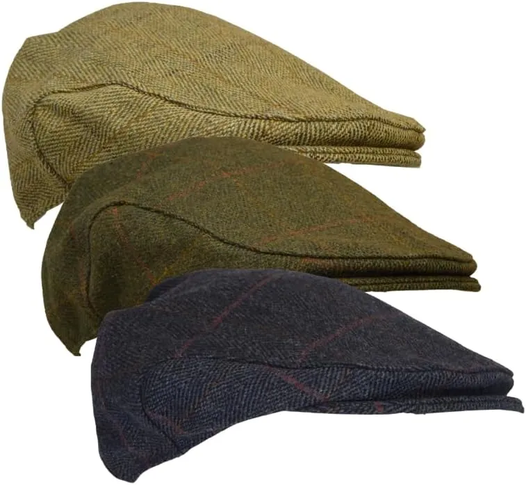 Walker and Hawkes - Childrens' Derby Tweed Ashton Flat Cap
