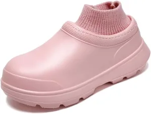 Waterproof cotton slippers for women in winter indoor home furnishing warm outdoor non-slip cotton shoes for men in winter