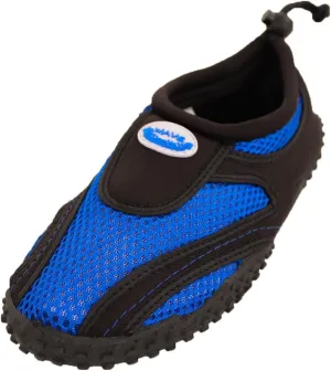 WAVE Women's Drawstring Slip On Aqua Socks Water Shoes