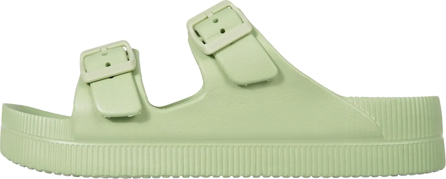 Weweya Arch Support Womens Sandals - Platform Recovery Sandals for Women - Adjustable Buckle Sandals