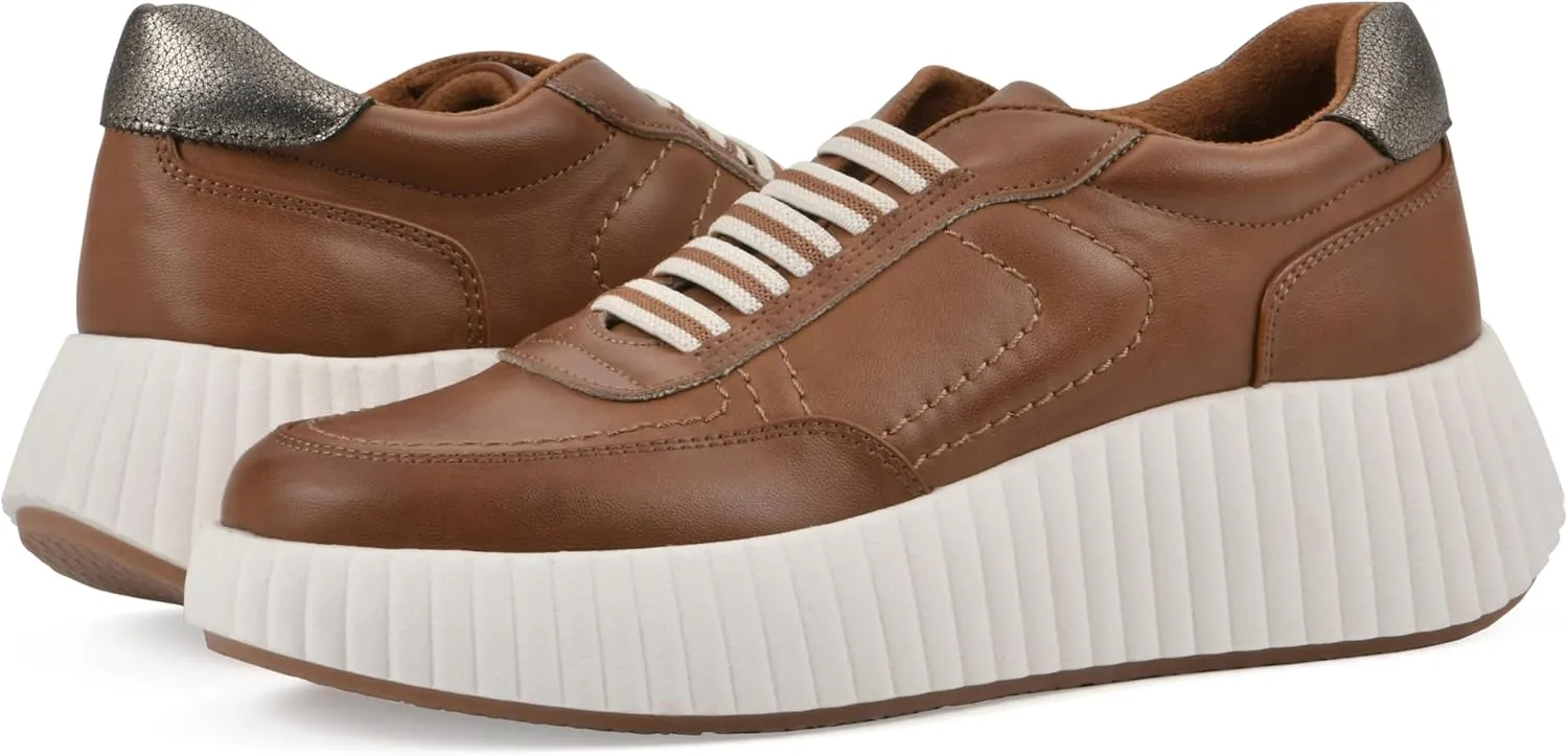 WHITE MOUNTAIN Women's Daytime Platform Slip-On Sneaker