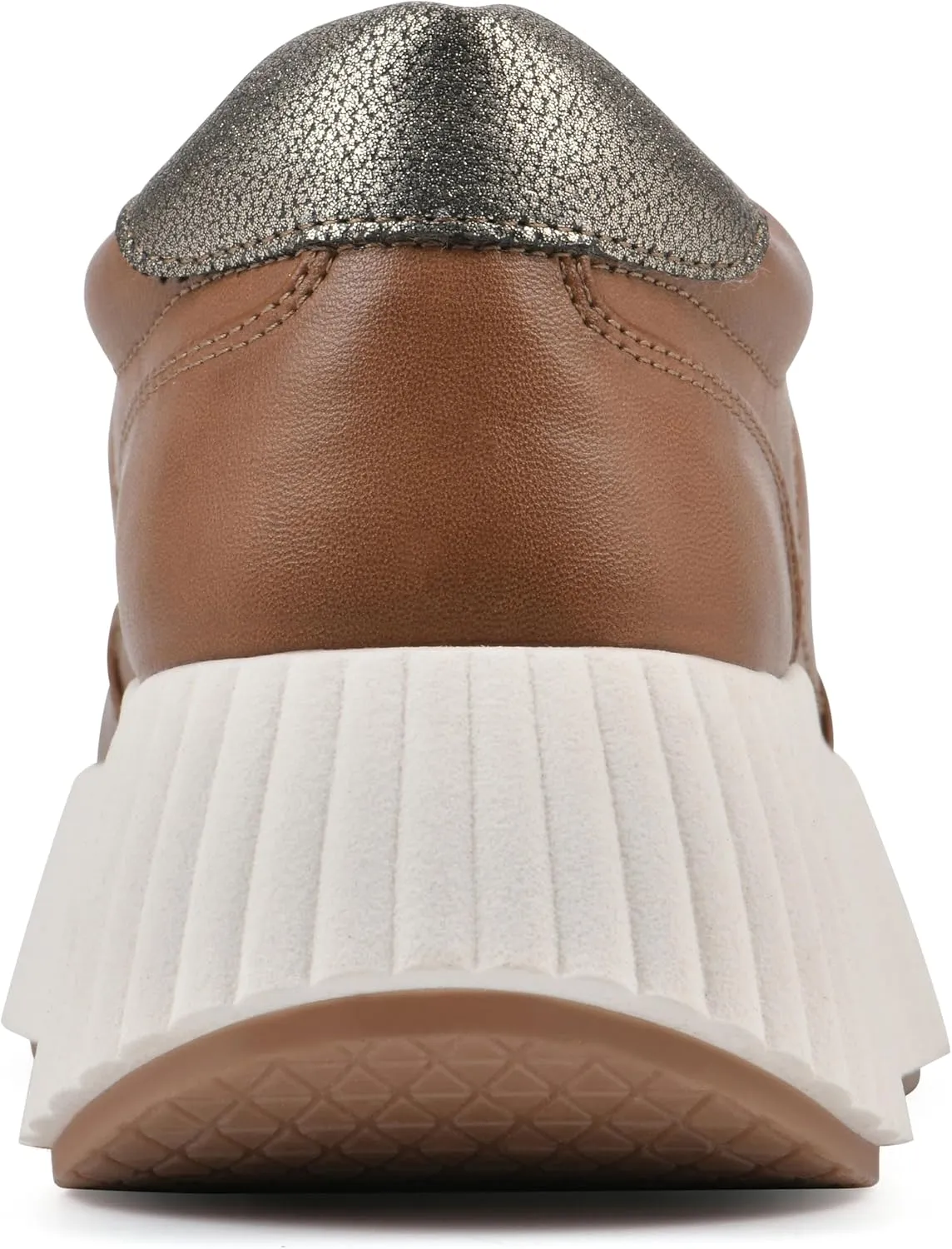 WHITE MOUNTAIN Women's Daytime Platform Slip-On Sneaker