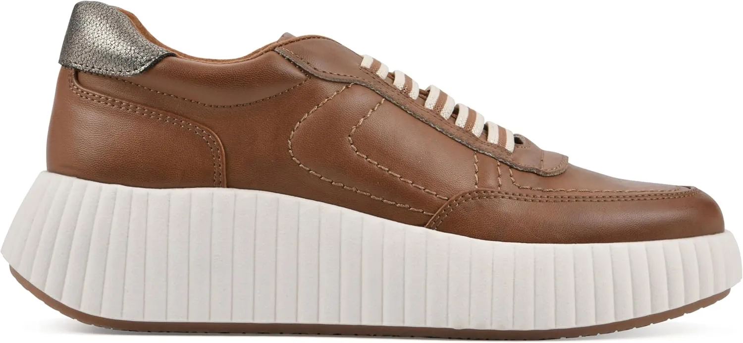 WHITE MOUNTAIN Women's Daytime Platform Slip-On Sneaker