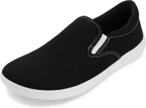 WHITIN Men's Wide Slip on Barefoot Shoes | Minimalist Sneakers | Zero Drop