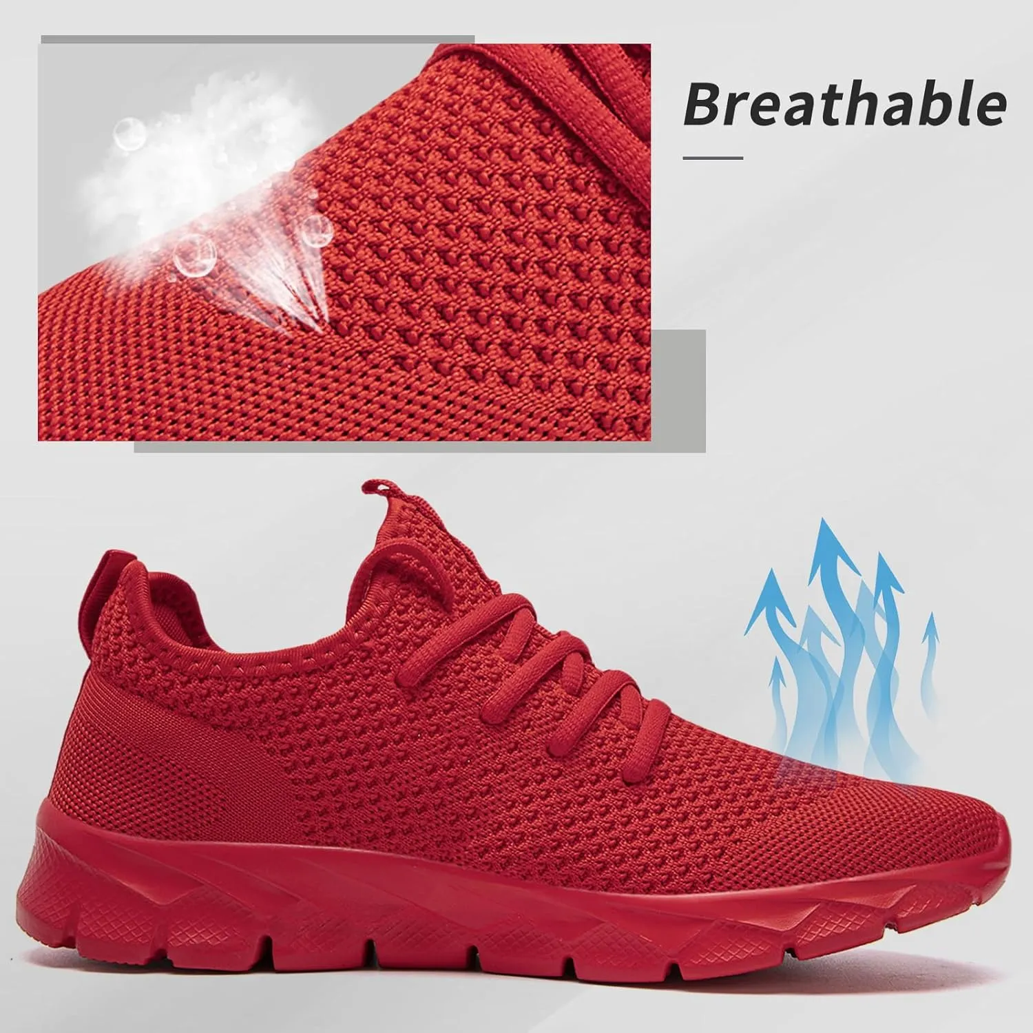 Women Sneaker Tennis Walking Running Shoes Mesh Breathable Gym Non Slip Work Ladies Shoes