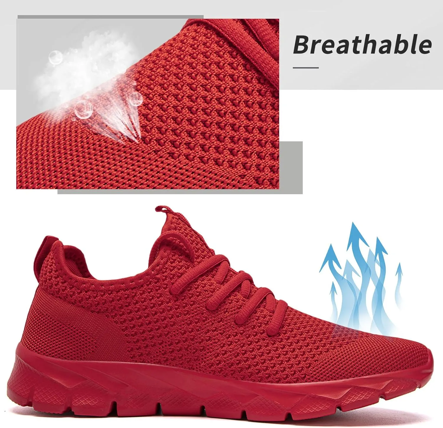 Women Sneaker Tennis Walking Running Shoes Mesh Breathable Gym Non Slip Work Ladies Shoes