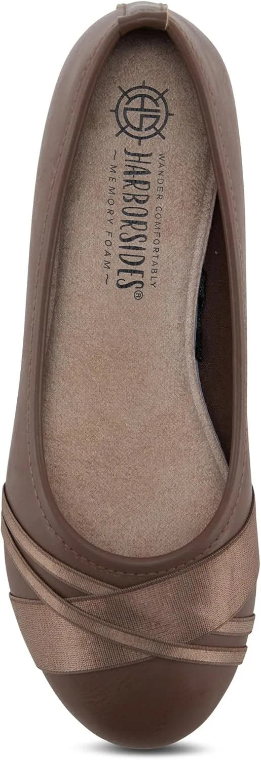 Women's Ballet Flats Alli Comfortable Slip-On Dress Shoes, Stylish Casual Flats for Work & Everyday Wear