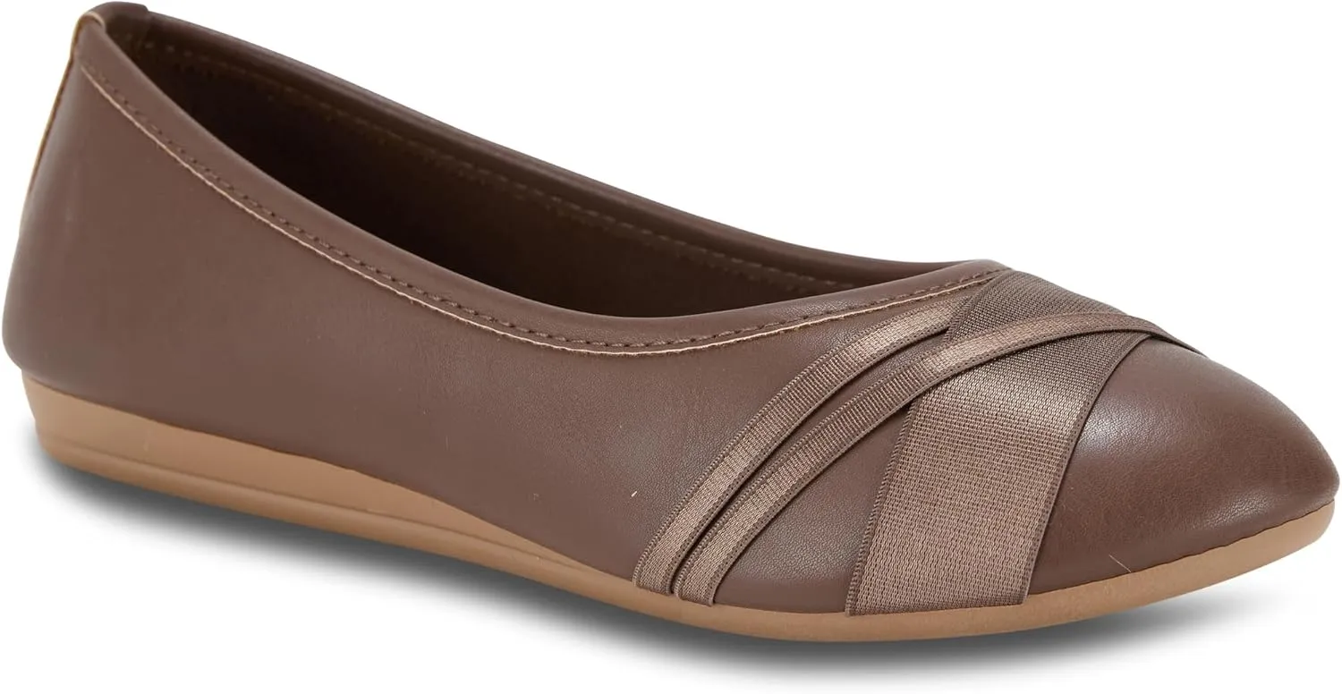 Women's Ballet Flats Alli Comfortable Slip-On Dress Shoes, Stylish Casual Flats for Work & Everyday Wear