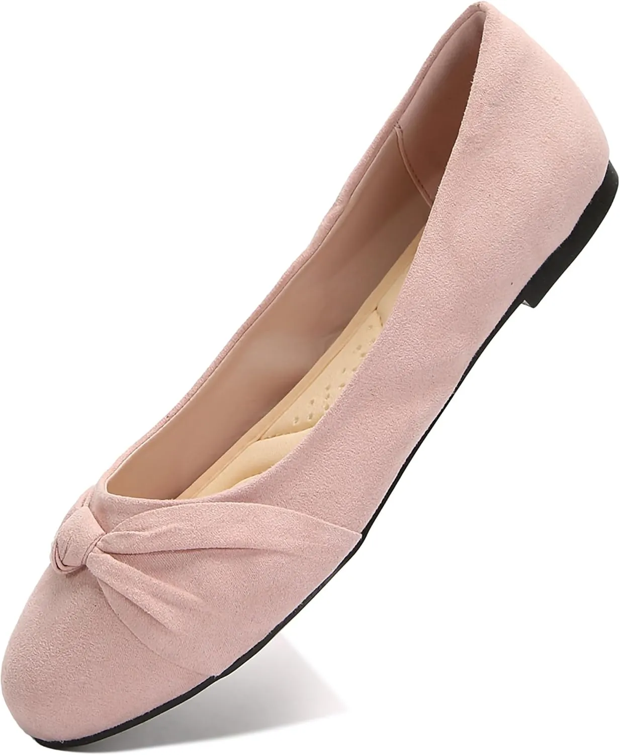 Women's Ballet Flats Shoes, Dress Shoes for Women Round Toe Comfort Light Weight Slip-On Shoes