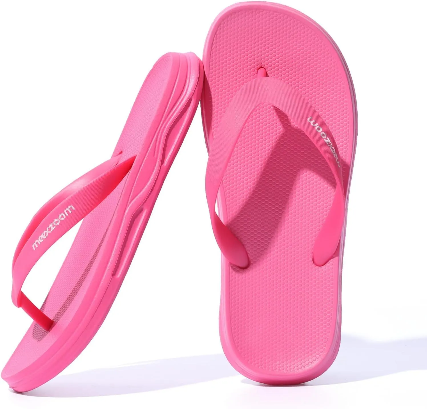 Womens Flip Flops Comfortable Cushion Slip On Beach Thong Sandals for Women Non-Slip