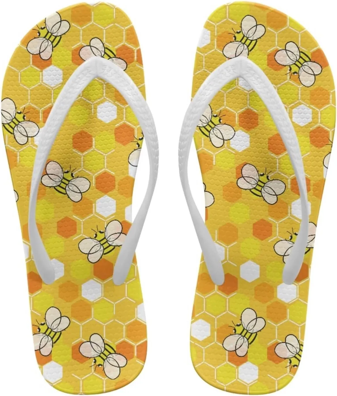 Womens Flip Flops Ladies Non Slip Sandals Lightweight Stylish Shower Shoes Yoga Mat for Summer