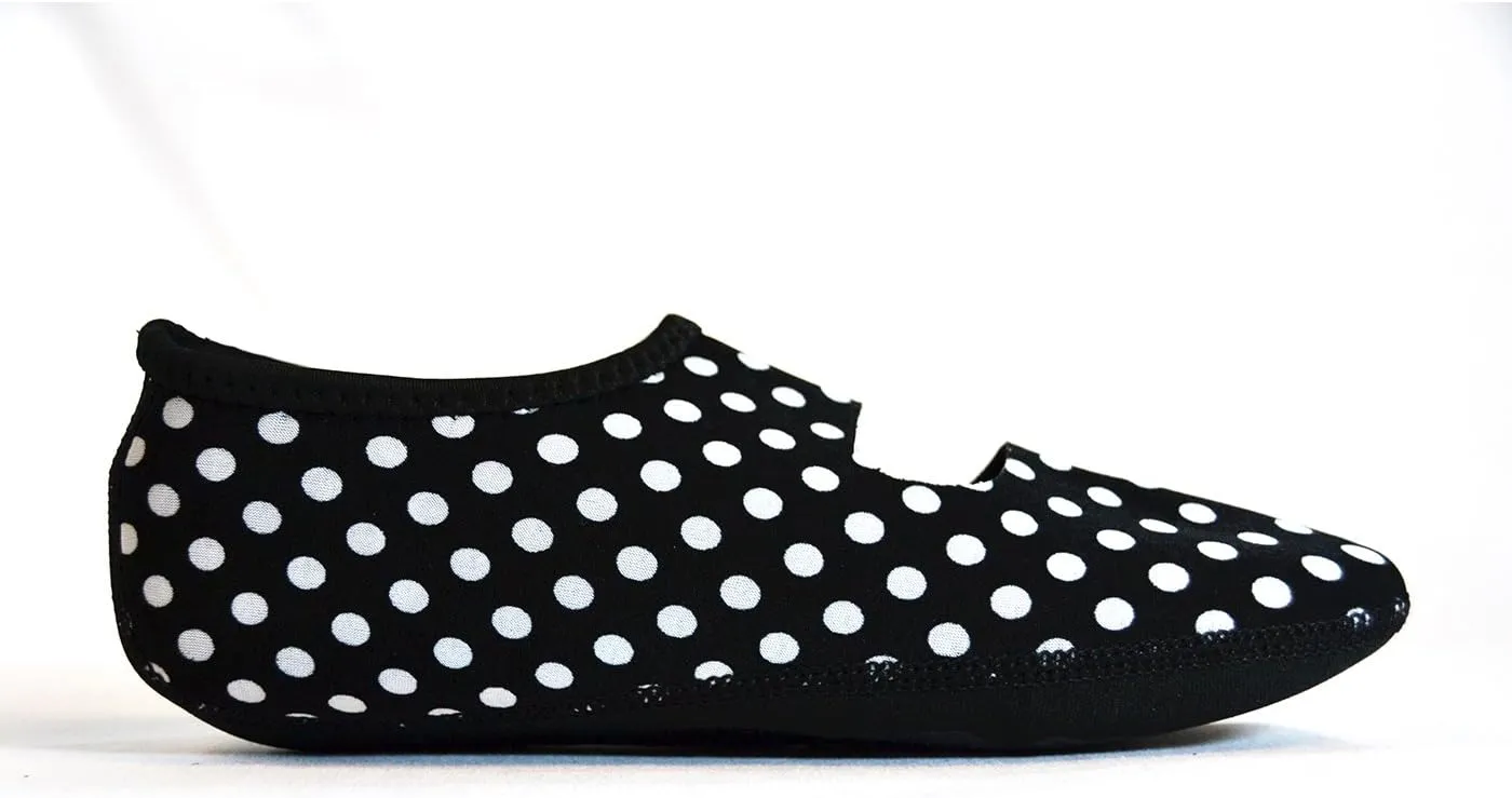 Women's Mary Janes Best Foldable & Flexible Flats, Travel & Exercise, Dance, Yoga Socks, Indoor Shoes, Slippers