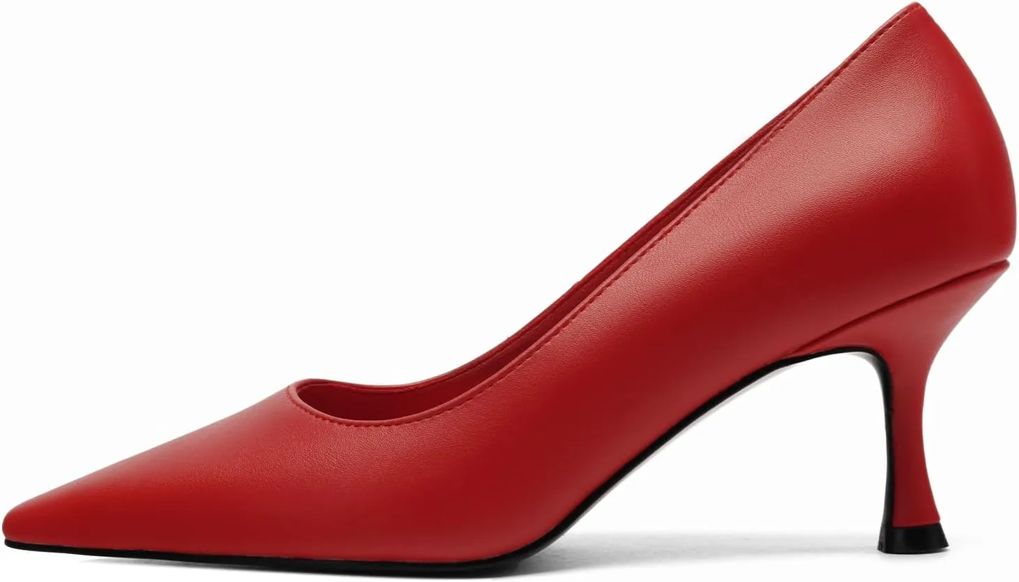Women's Pointed Pumps Sexy Stiletto Heels Closed Pumps Comfortable Stylish Slip-On Dress Shoes for Party Wedding Proms Work Shoes