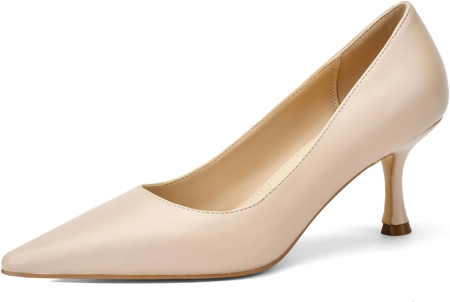 Women's Pointed Pumps Sexy Stiletto Heels Closed Pumps Comfortable Stylish Slip-On Dress Shoes for Party Wedding Proms Work Shoes