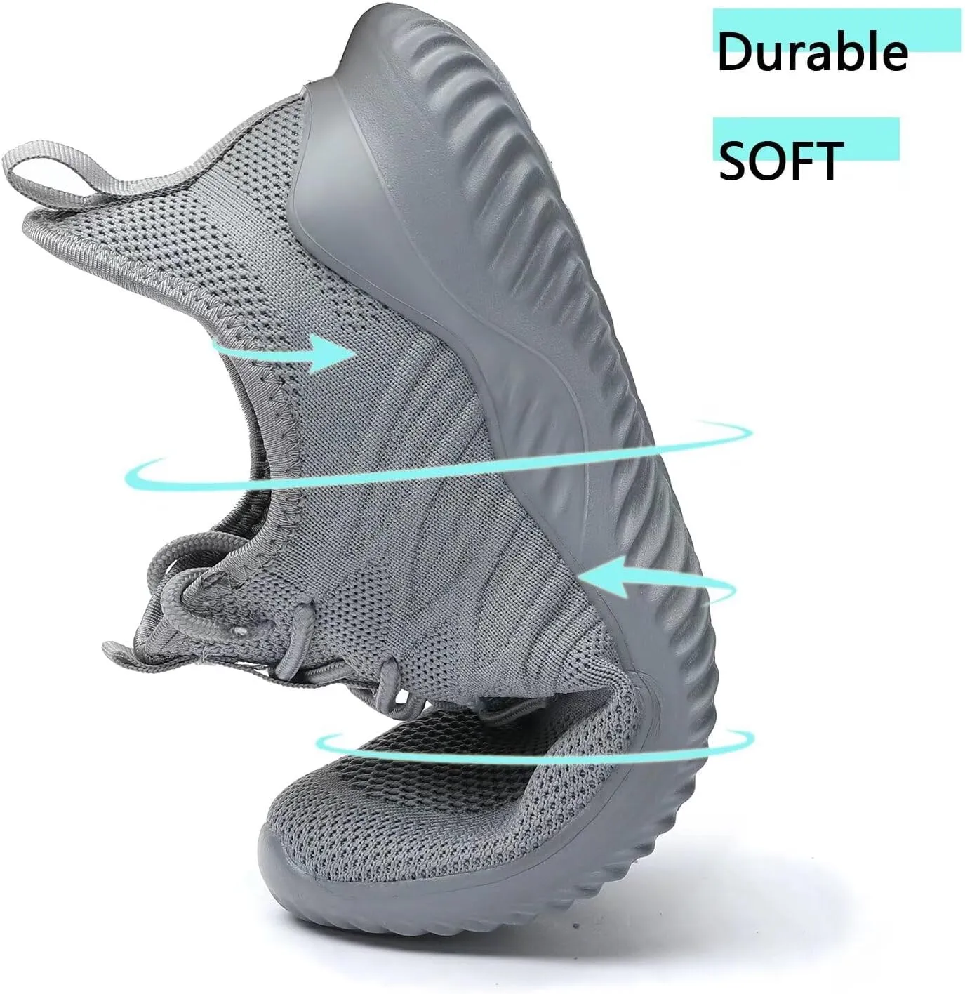 Women's Running Shoes Ladies Slip on Tennis Walking Sneakers Lightweight Breathable Comfort Work Gym Trainers Stylish Shoes