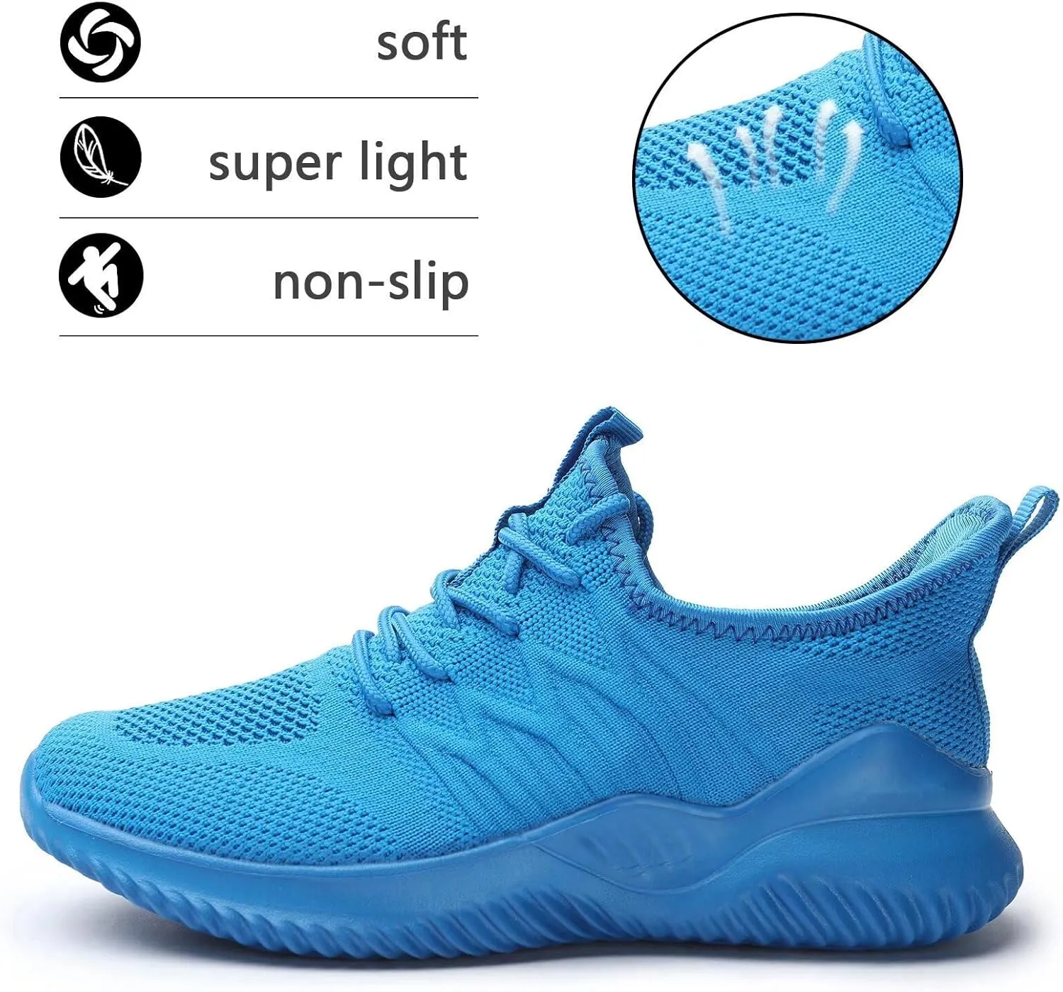 Women's Running Shoes Ladies Slip on Tennis Walking Sneakers Lightweight Breathable Comfort Work Gym Trainers Stylish Shoes