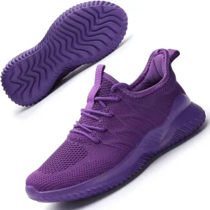 Women's Running Shoes Ladies Slip on Tennis Walking Sneakers Lightweight Breathable Comfort Work Gym Trainers Stylish Shoes