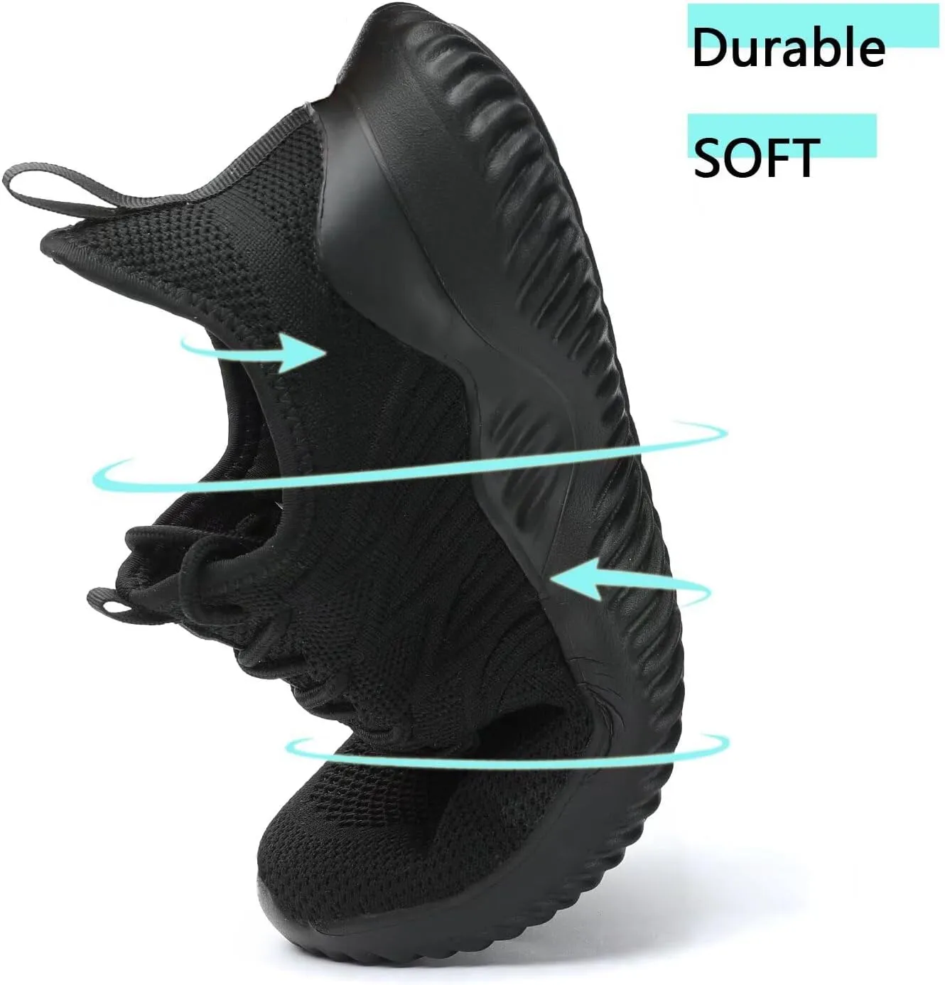 Women's Running Shoes Ladies Slip on Tennis Walking Sneakers Lightweight Breathable Comfort Work Gym Trainers Stylish Shoes