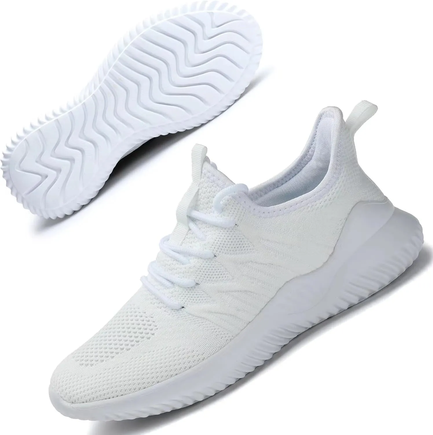 Women's Running Shoes Ladies Slip on Tennis Walking Sneakers Lightweight Breathable Comfort Work Gym Trainers Stylish Shoes