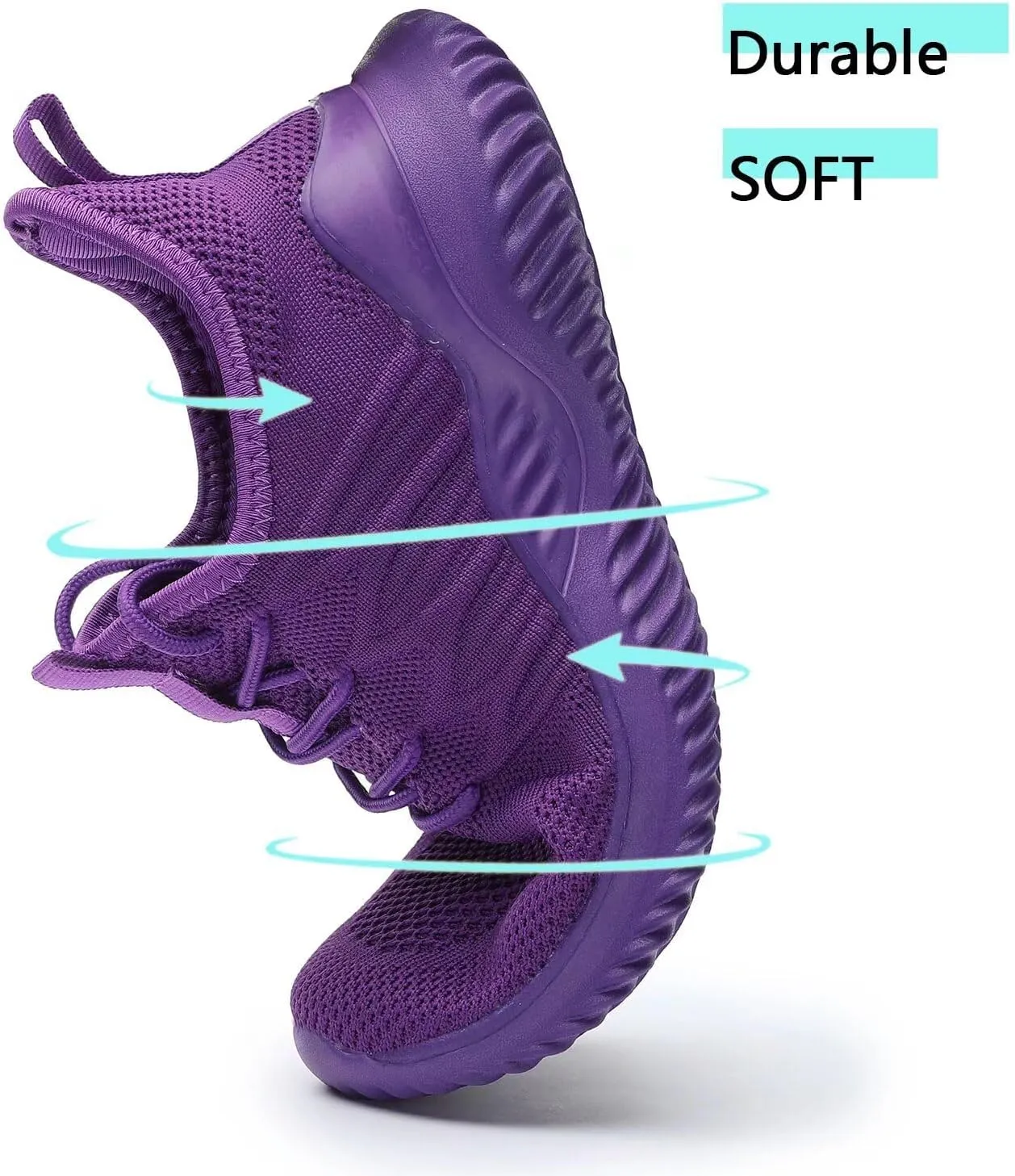 Women's Running Shoes Ladies Slip on Tennis Walking Sneakers Lightweight Breathable Comfort Work Gym Trainers Stylish Shoes
