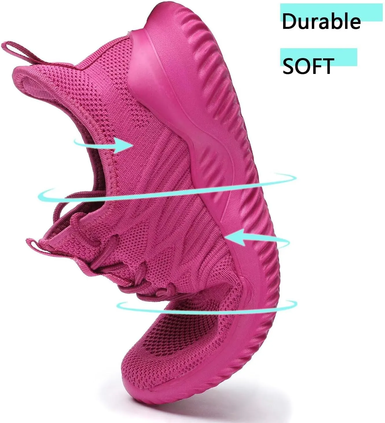 Women's Running Shoes Ladies Slip on Tennis Walking Sneakers Lightweight Breathable Comfort Work Gym Trainers Stylish Shoes
