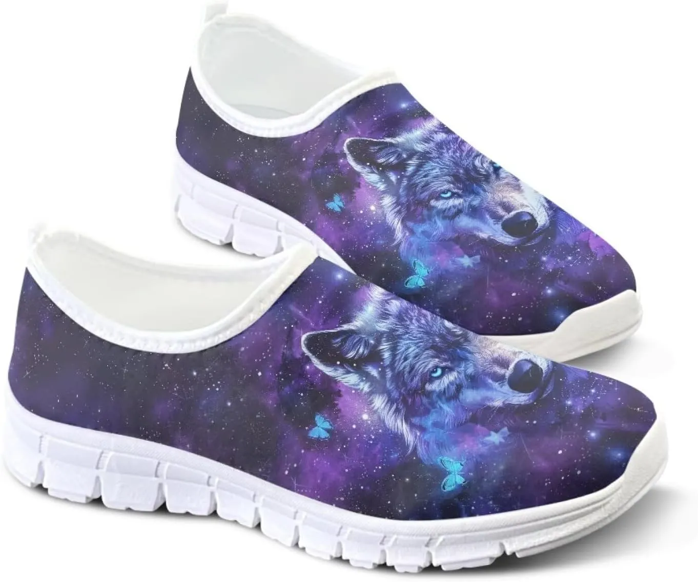 Women's Slip on Loafers Walking Sneakers Breathable Athletic Tennis Running Shoes